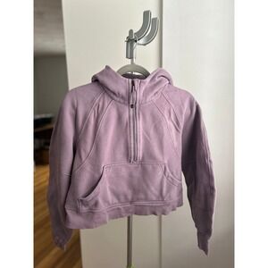 Lululemon Scuba Oversized Half-Zip Hoodie / Size XS/S / Dusky Lavender